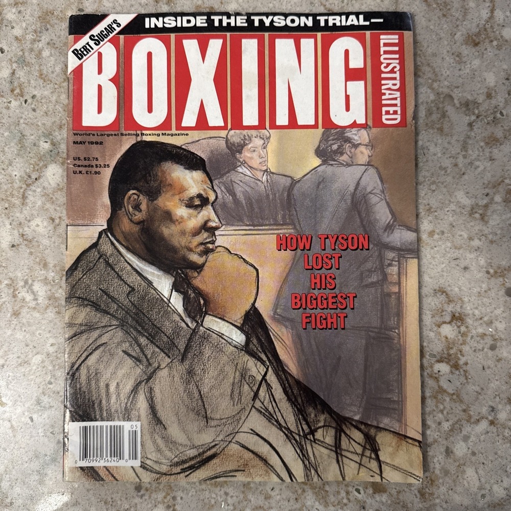 May 1992 Bert Sugar's Boxing Illustrated - Mike Tyson